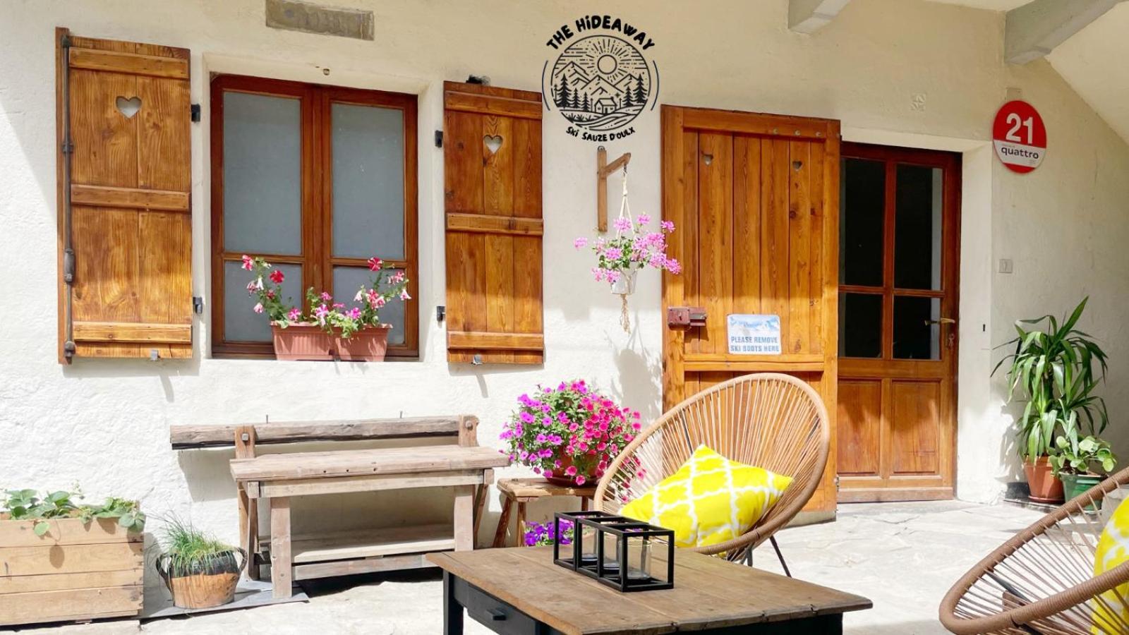 The Hideaway Studio - Ski Sauze D'Oulx And The Via Lattea Bagian luar foto