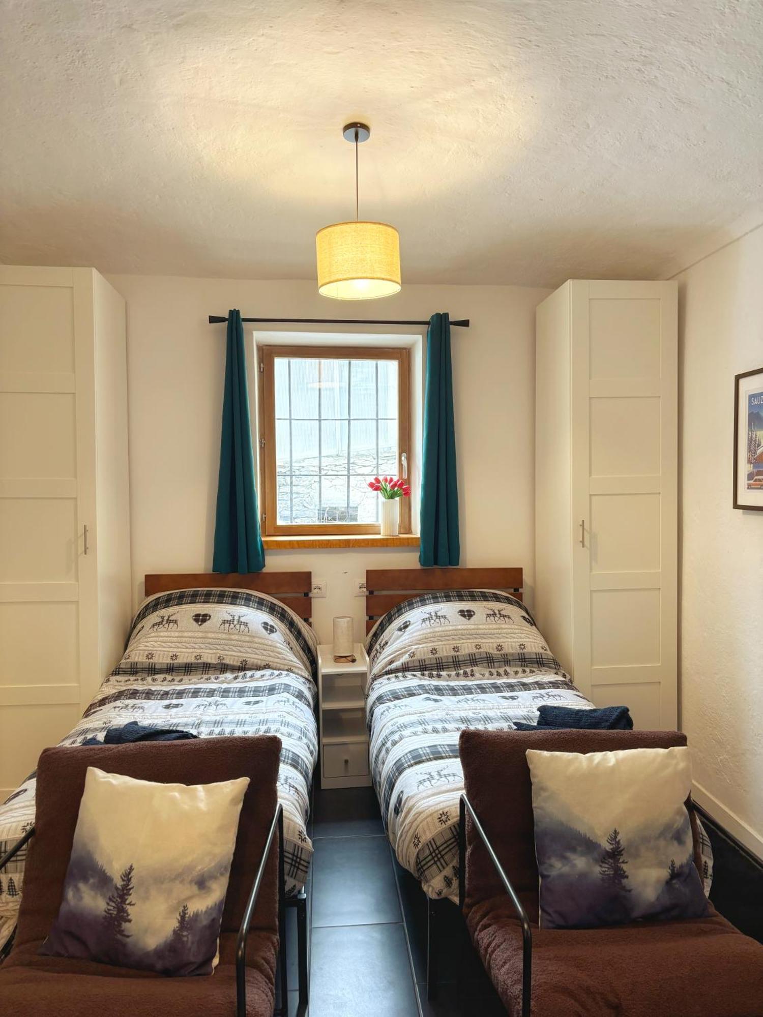 The Hideaway Studio - Ski Sauze D'Oulx And The Via Lattea Bagian luar foto