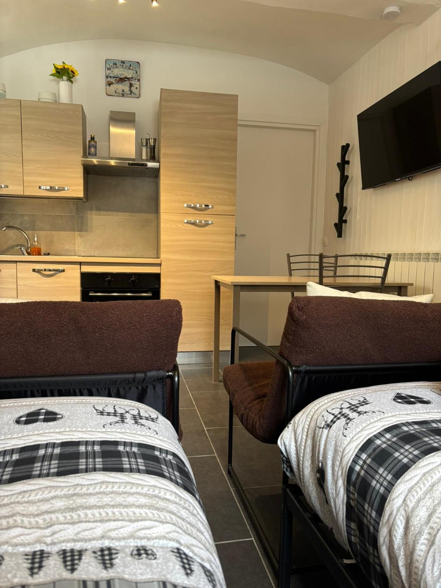 The Hideaway Studio - Ski Sauze D'Oulx And The Via Lattea Bagian luar foto